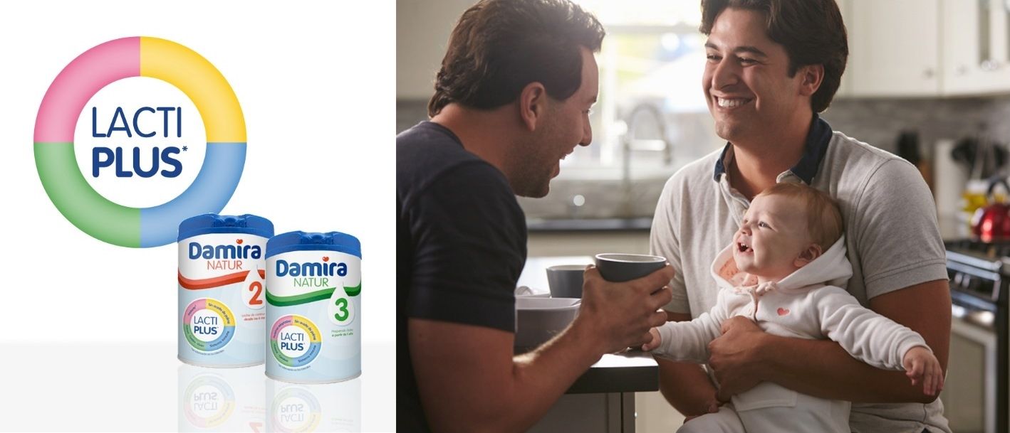La marca de leche infantil Damira refuerza su vuelta al mercado