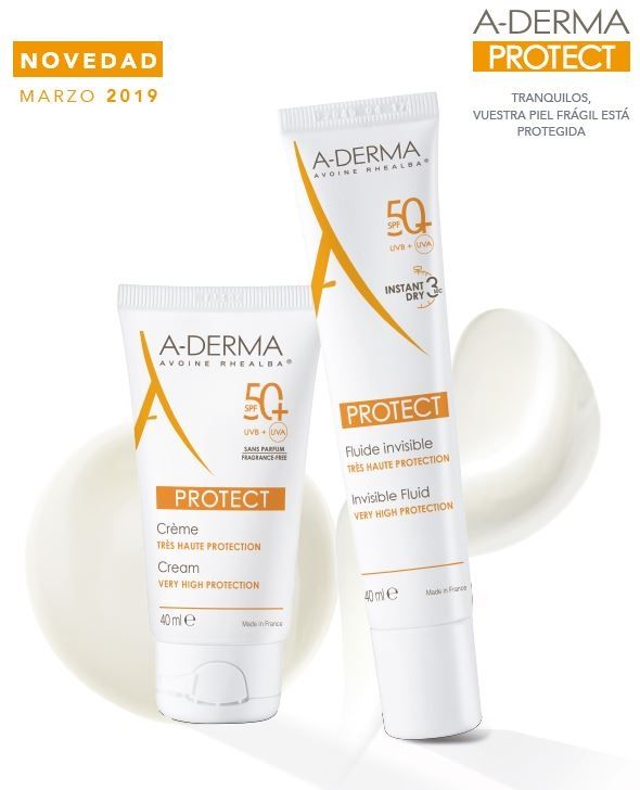 A-Derma Protect, protección solar para pieles frágiles