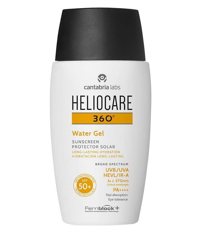 Heliocare 360 Water Gel, fotoprotección 360°, hidratación y textura ultraligera de alta tolerancia