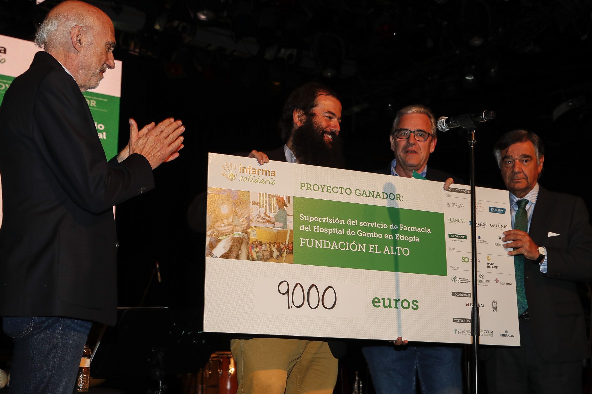 Infarma Solidario obtuvo 25.000 € para impulsar cinco proyectos benéficos relacionados con la actividad farmacéutica