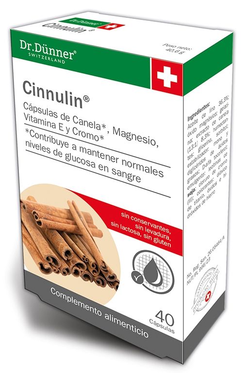 Cinnulin-canela y cromo, para cuidar los niveles de glucosa en sangre