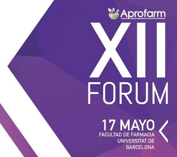 «La fórmula, un espacio que une excelencia y profesión», lema del XII Fórum Aprofarm