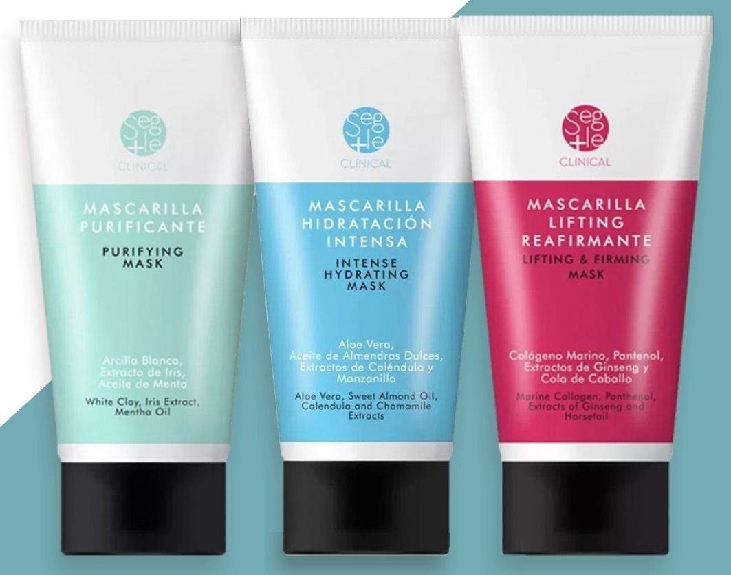 Segle Clinical lanza una colección de mascarillas de cuidado intensivo adaptadas a cada tipo de piel