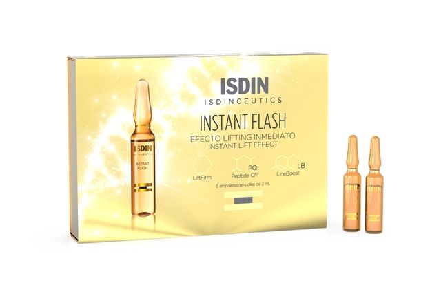 Isdinceutics Instant Flash, ampollas con efecto lifting inmediato