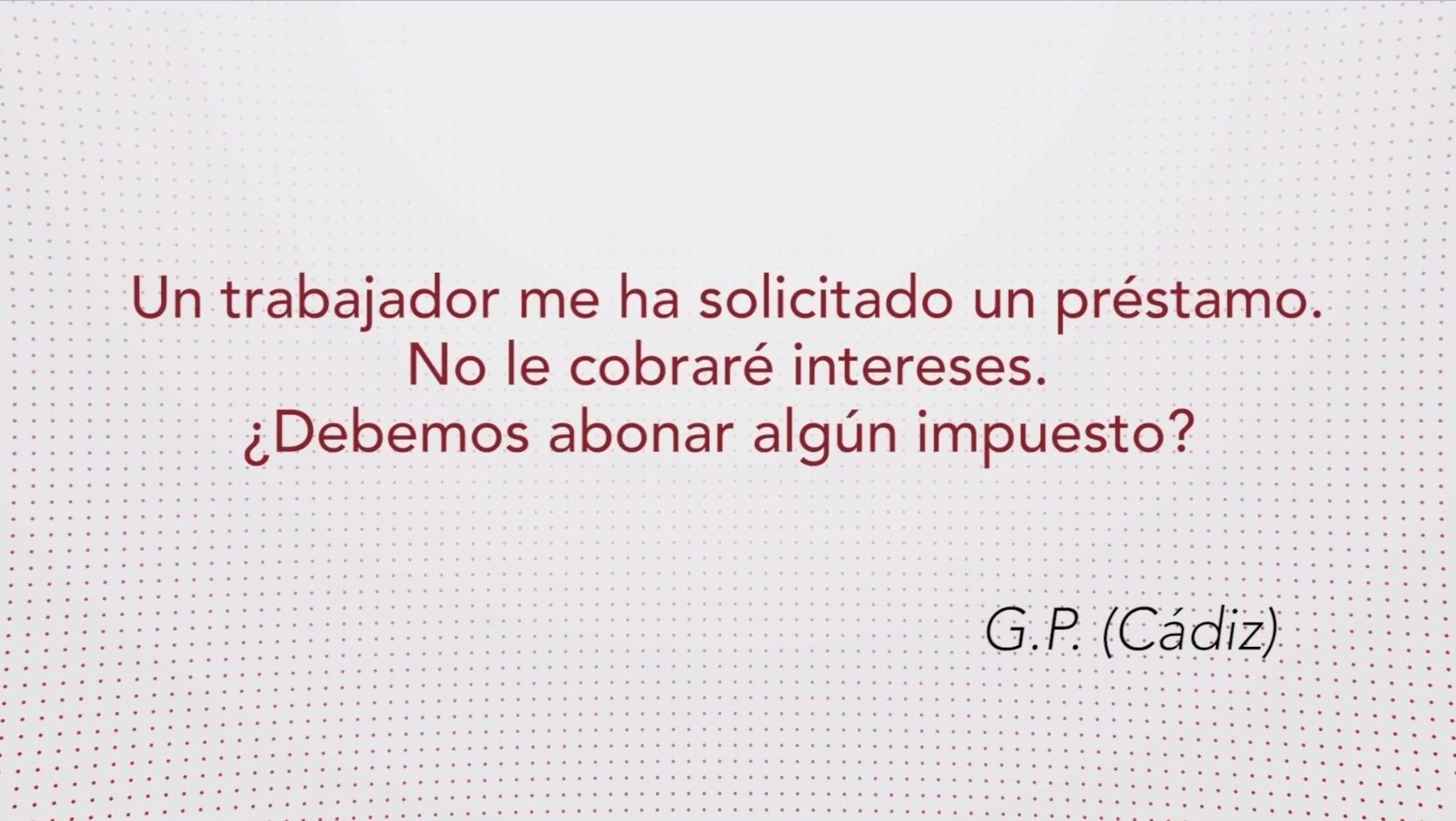 Otorgamiento de préstamos e impuestos