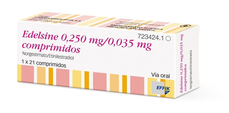 Edelsine, anticonceptivo oral combinado con norgestimato