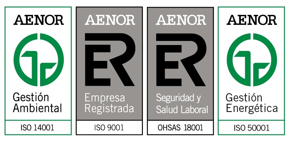 SIGRE renueva su cuádruple certificación de calidad, gestión ambiental y energética y de seguridad y salud