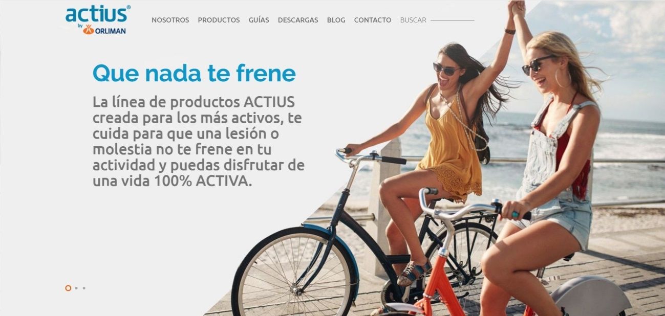 Actius by Orliman lanza su nueva página web