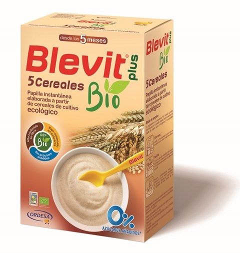 Blevit lanza sus nuevos cereales BIO con ingredientes 100% ecológicos