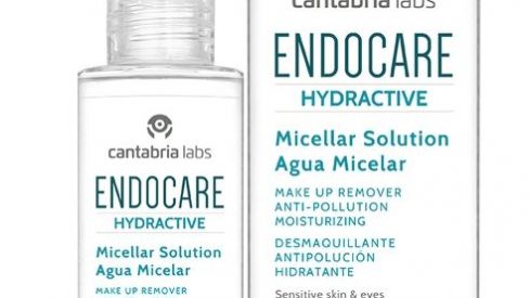 Cantabria Labs presenta Endocare Hydractive Agua Micelar, limpieza diaria e hidratación