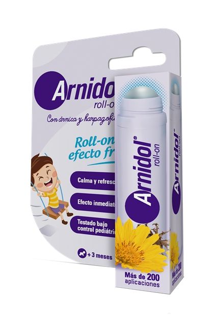Arnidol presenta su nuevo formato roll-on efecto frío