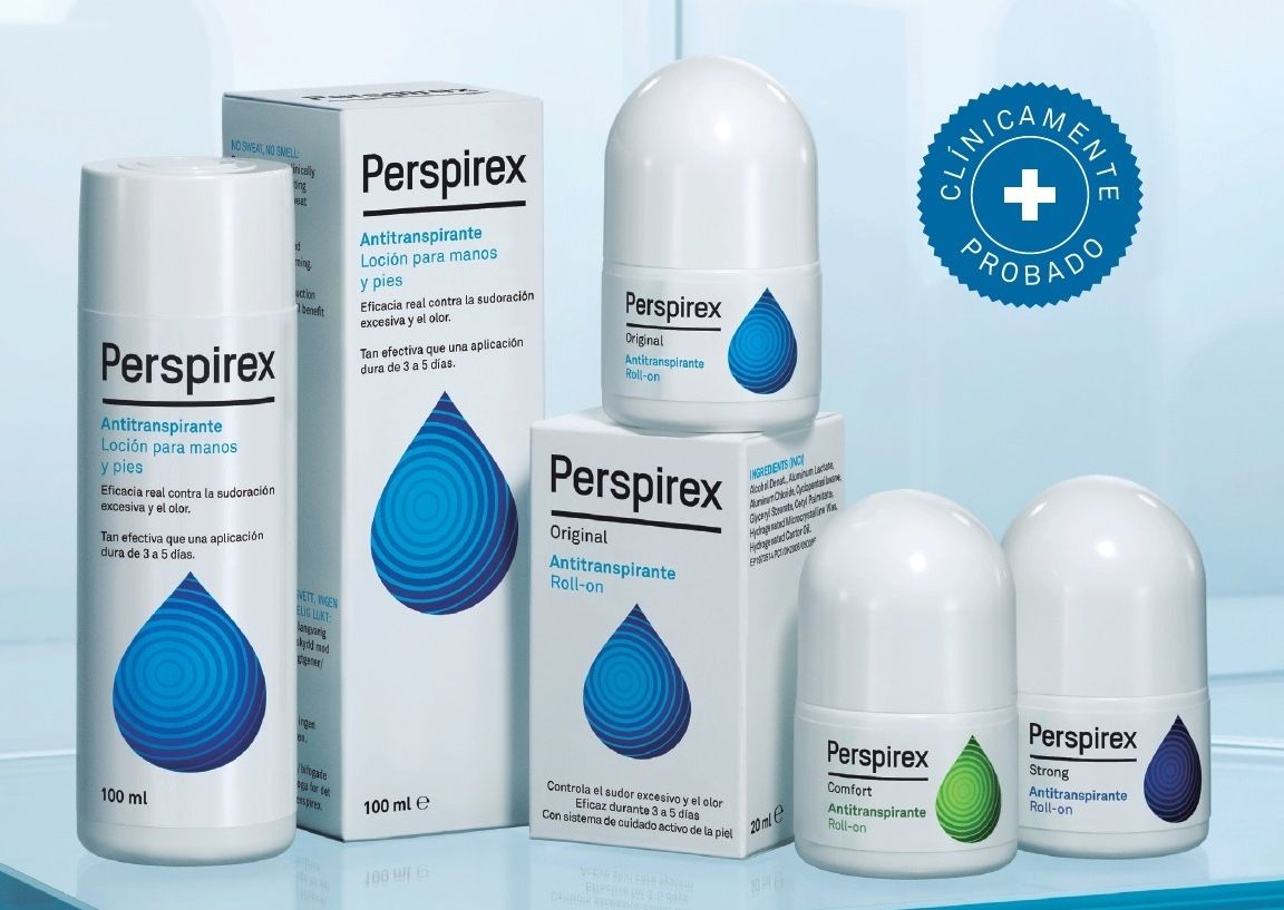 Perspirex, 40 años ofreciendo tranquilidad y seguridad a personas con sudoración excesiva