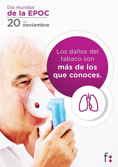Fedefarma impulsa la campaña sanitaria sobre el Día Mundial de la EPOC