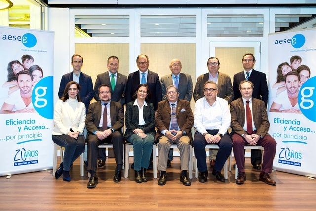 El Consejo Asesor de AESEG se reúne para evaluar el plan de Sanidad para fomentar el uso de genéricos