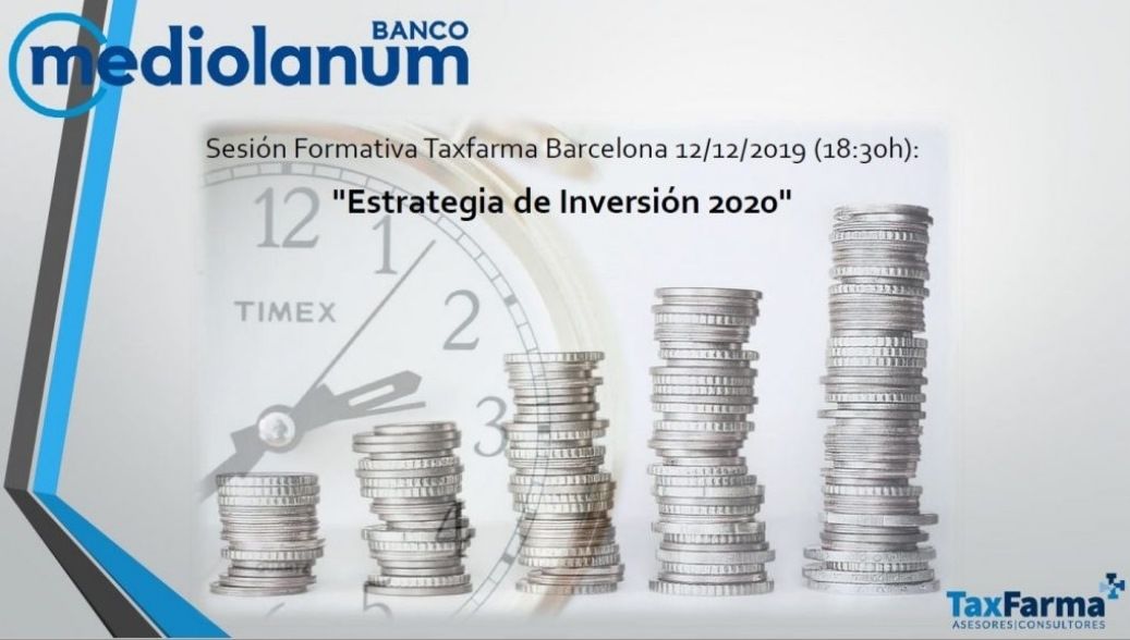 TaxFarma organiza una sesión sobre «Estrategias de inversion 2020»