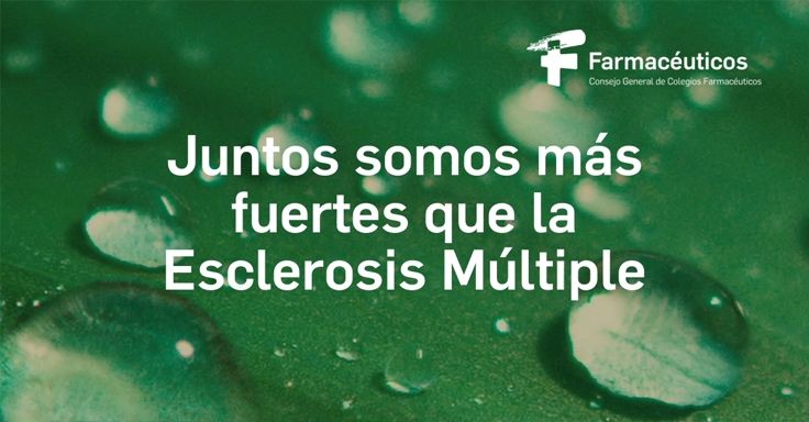 El Consejo General de Farmacéuticos se suma a la conmemoración del Día Nacional de la Esclerosis Múltiple