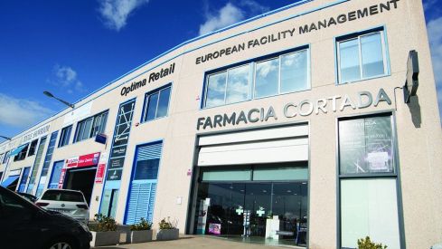 Una farmacia... «poligonera»