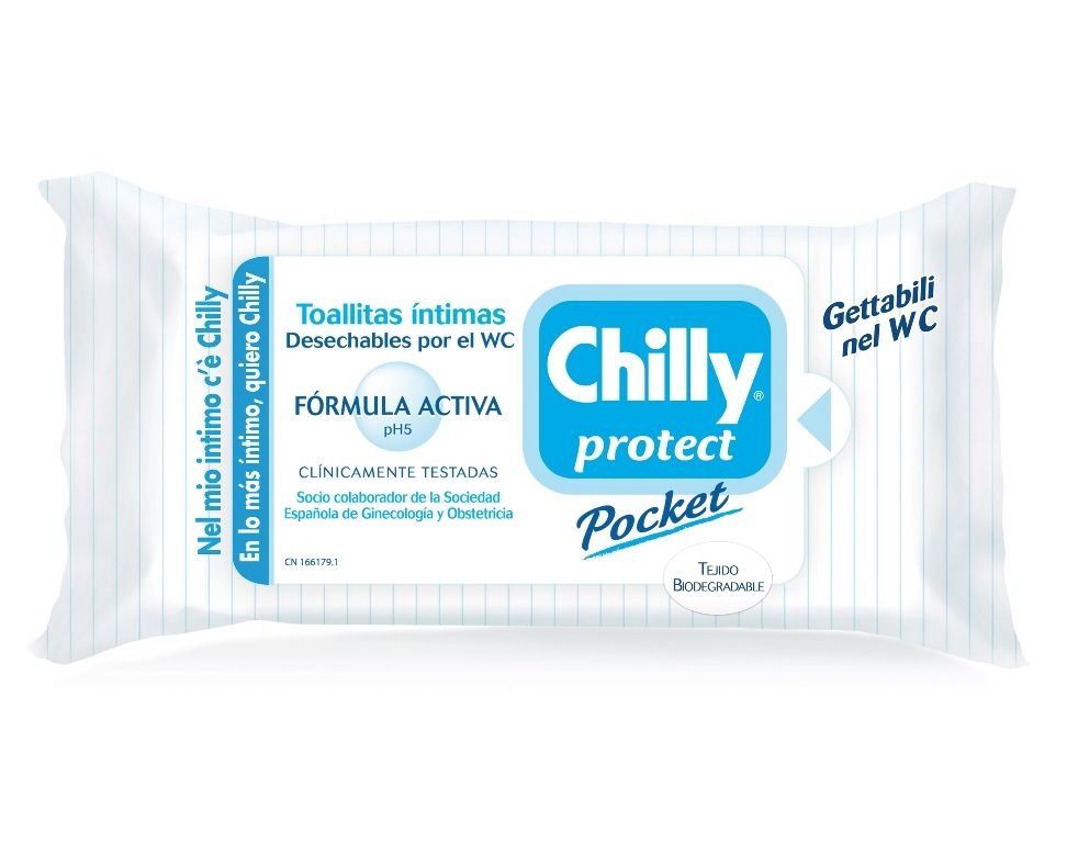 Chilly Protect Pocket, toallitas íntimas Chilly Protect Pocket, toallitas íntimas