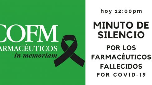 El Colegio de Farmacéuticos de Madrid pide un minuto de silencio por los farmacéuticos fallecidos por COVID-19 El Colegio de Farmacéuticos de Madrid pide un minuto de silencio por los farmacéuticos fallecidos por COVID-19