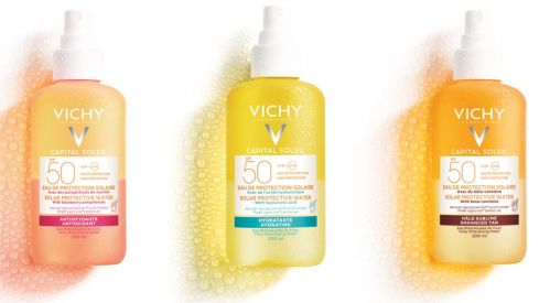 Vichy presenta sus aguas solares para el verano 2020
