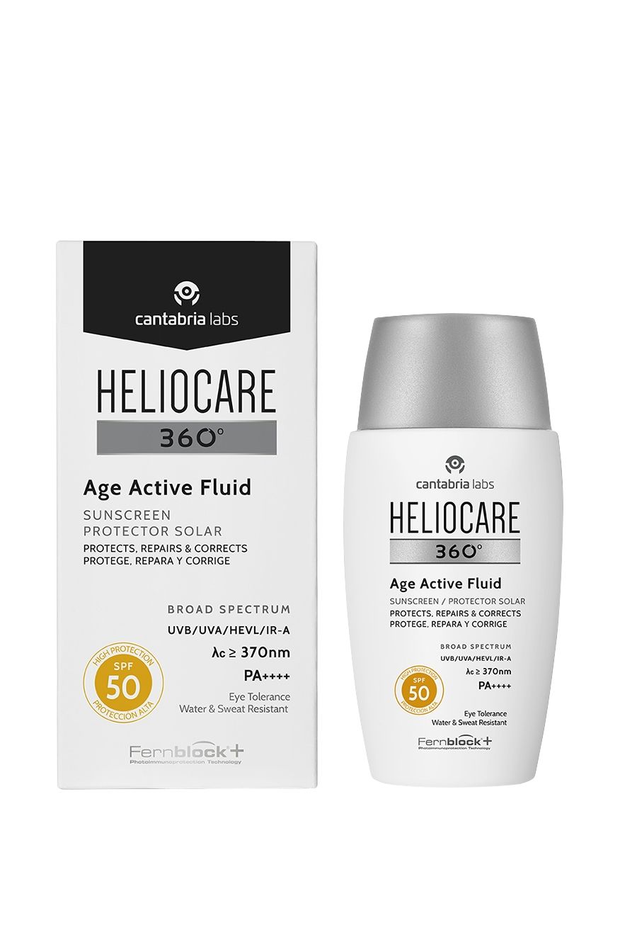 HELIOCARE 360 Age Active Fluid SPF50, fotoprotección antiedad avanzada