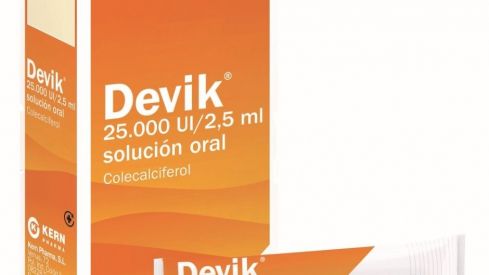 Kern Pharma lanza una nueva vitamina D: Devik® 25.000 UI / 2,5 ml solución oral en formato stick pack