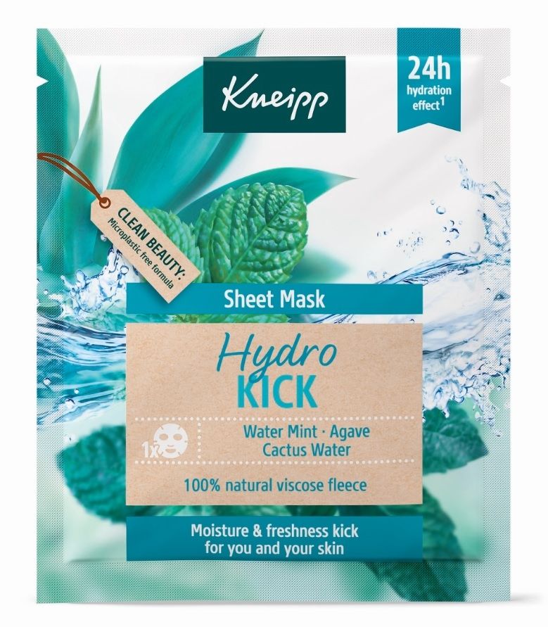 Kneipp® lanza una nueva gama de mascarillas faciales 100% naturales y biodegradables