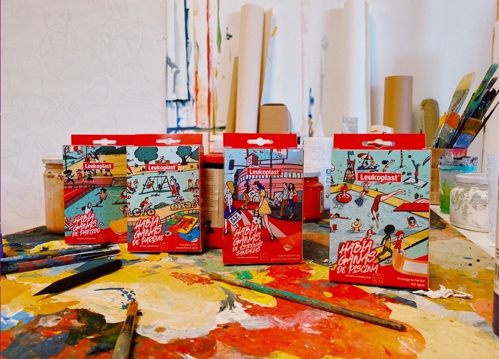 Leukoplast presenta «Había Ganas», una colección solidaria que celebra las ganas de volver a disfrutar de la vida