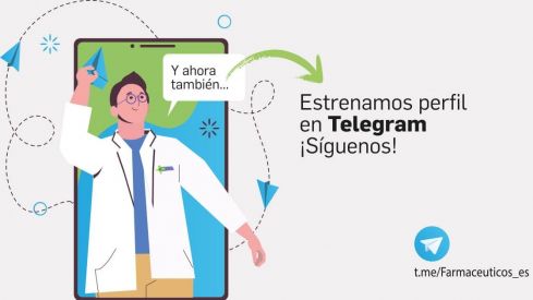El Consejo General de Farmacéuticos estrena nuevo canal de información en Telegram