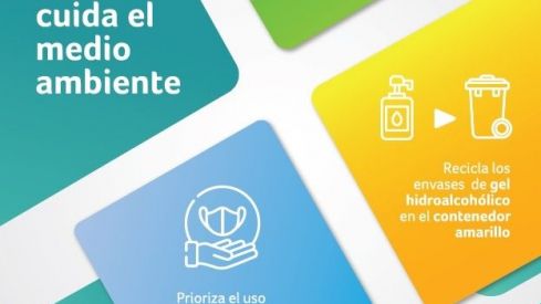 Las farmacias de las Islas Baleares informan sobre la correcta eliminación de mascarillas y productos derivados de la COVID-19