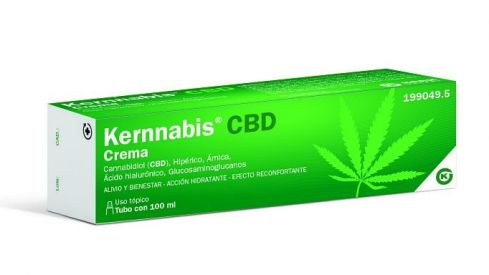 Kern Pharma lanza la crema Kernnabis® CBD 100 ml para zonas doloridas o con molestias