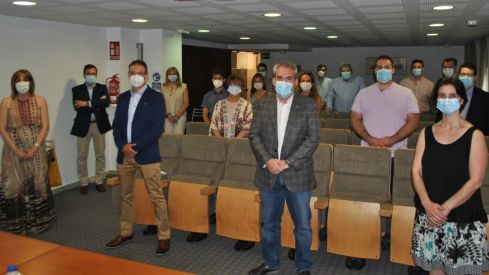 Toma de posesión de la nueva Junta de Gobierno del COF de Valladolid, presidida por Alejandro García Nogueiras
