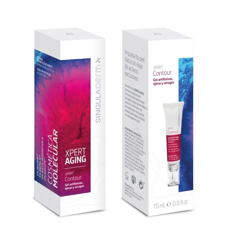 XPERT Contour, gel para el contorno de los ojos con acción triple: antifatiga, micro-lifting y antipolución moderna