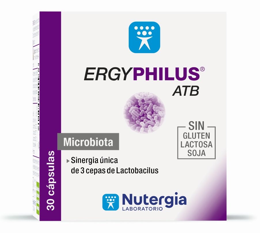 ERGYPHILUS® ATB, el suplemento probiótico de Nutergia