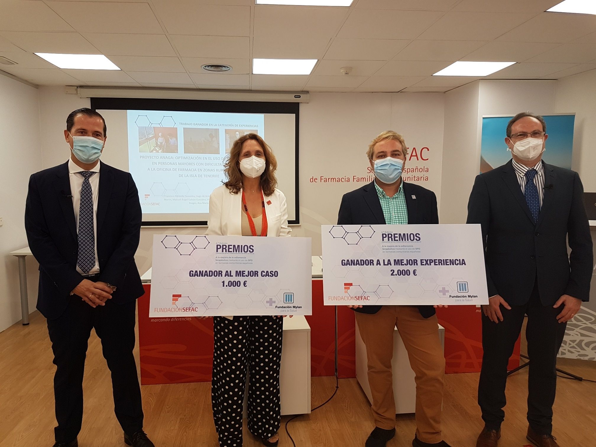 Entregados los Premios a la mejora de la adherencia terapéutica mediante el uso de SPD