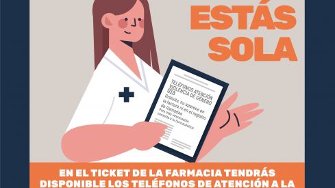 Las farmacias valencianas tienden su mano a las víctimas de la violencia de género