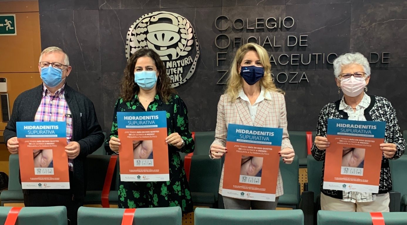 Arranca en las farmacias de Aragón una campaña para la detección precoz de la hidradenitis supurativa