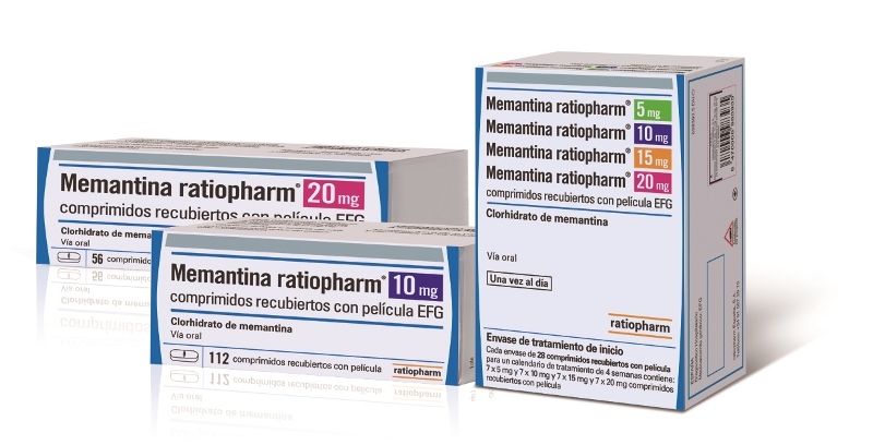 ratiopharm lanza Memantina ratiopharm EFG en un formato con dosis escaladas