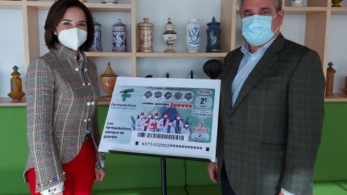 Lotería Nacional dedica un décimo a la profesión farmacéutica por su labor en la pandemia