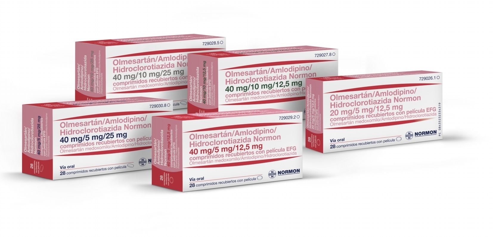 Normon lanza cinco presentaciones para el tratamiento de la hipertensión arterial esencial