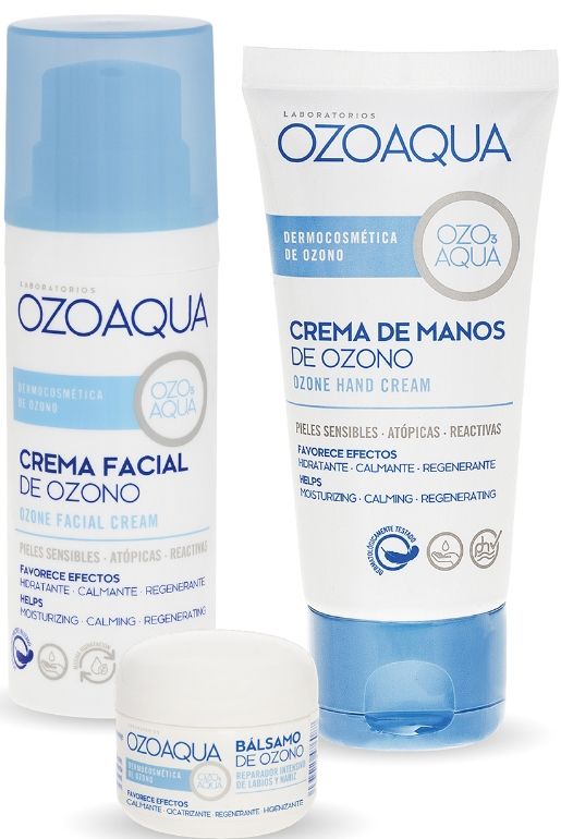 Aceites ozonizados para proteger la piel del frío