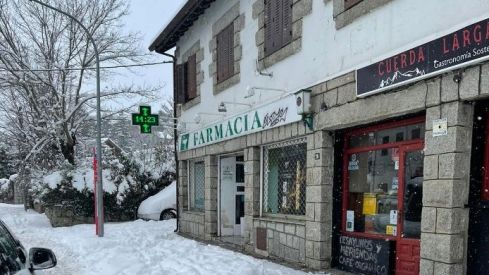 La red madrileña de farmacias se mantuvo abierta pese al temporal de nieve