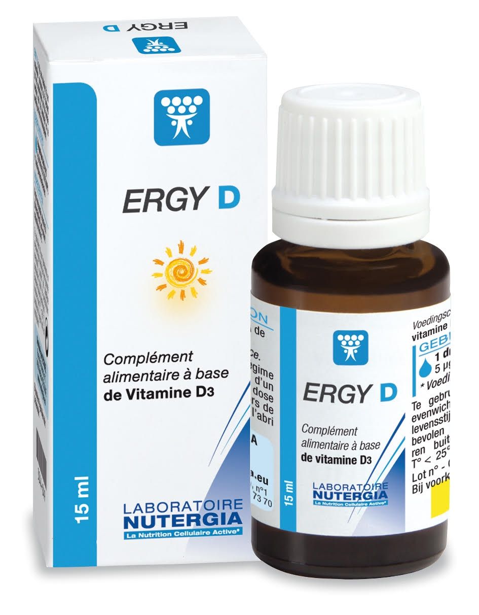 ERGY D: vitamina D3 de origen natural para toda la familia