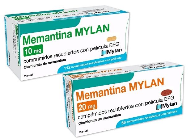 Memantina Mylan EFG, con nuevo packaging