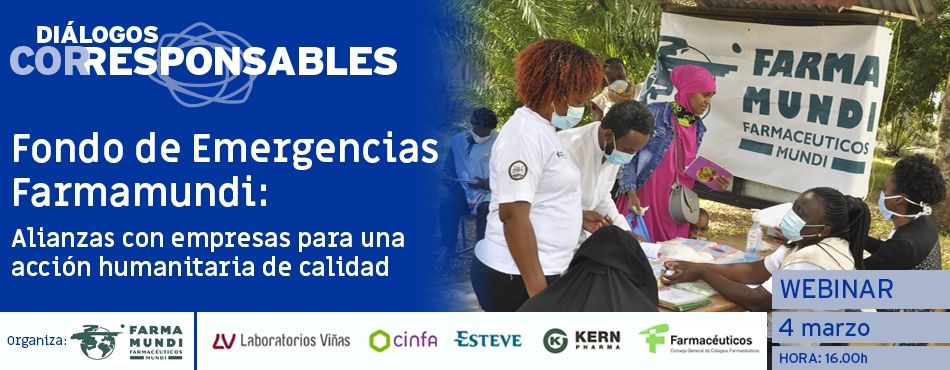 Farmamundi organiza un webinar sobre la importancia de la acción humanitaria para frenar la COVID-19