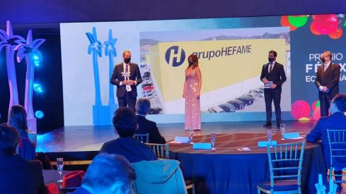 Hefame recibe el premio Fénix 2020 de Economía por su «papel clave en la distribución de material sanitario y fármacos en la lucha contra en la COVID-19»