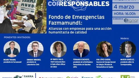 Farmamundi celebra un webinar sobre la importancia de las alianzas con empresas y la financiación privada