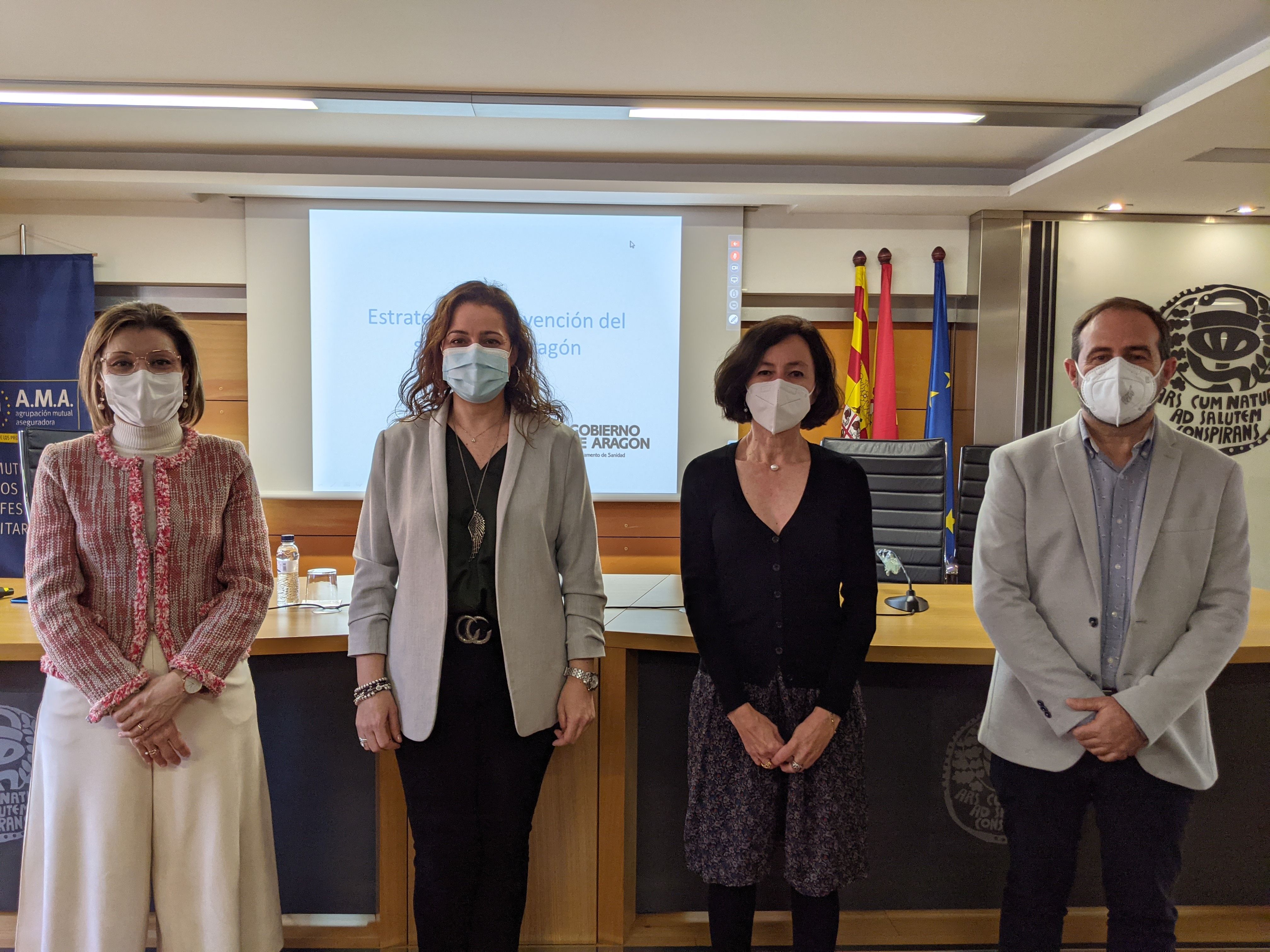 El Gobierno de Aragón y los Colegios de Farmacéuticos de Zaragoza, Huesca y Teruel organizan un curso de prevención del suicidio