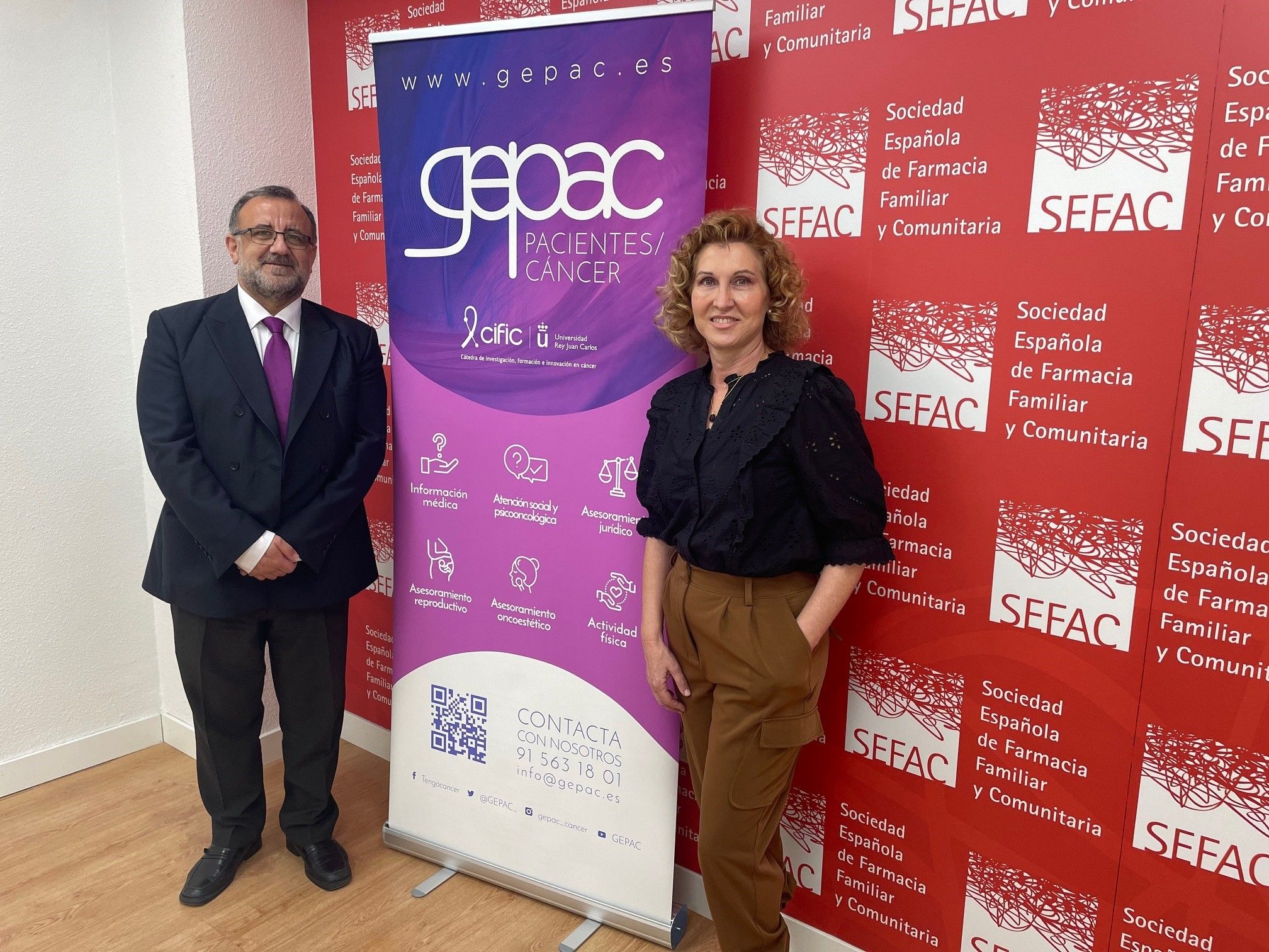 La Fundación SEFAC y GEPAC firman un convenio para mejorar la calidad de vida de las personas con cáncer