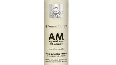 Agua Micelar Antioxidante, nuevo producto de limpieza con efecto antiedad de + Farma Dorsch